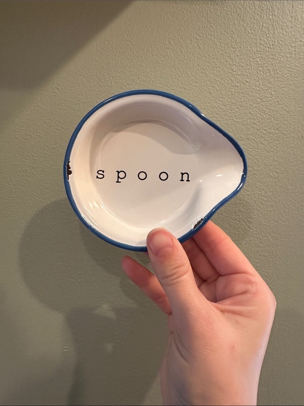 Vintage-Esk Spoon Rest